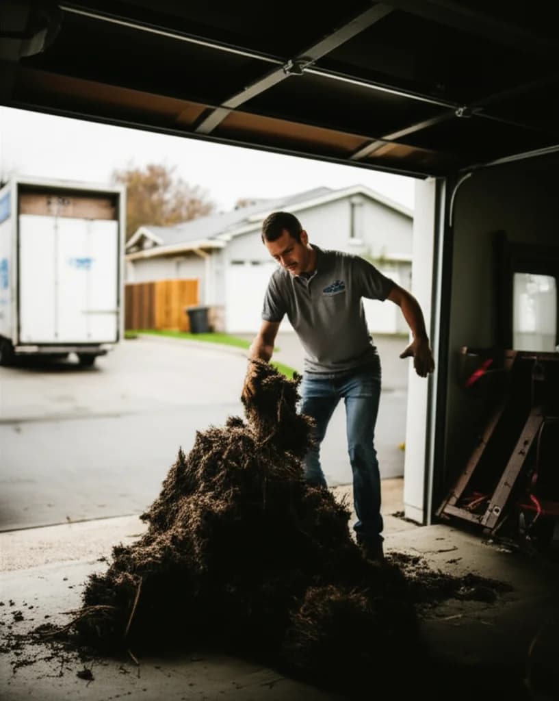 Professional manure removal service for horse farm in Idaho