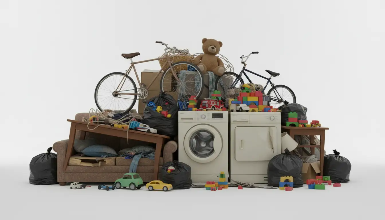 1/2 Truck - example junk pile